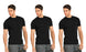 Knocker Men's Heavy Crew Neck T-Shirt (3 Pack)