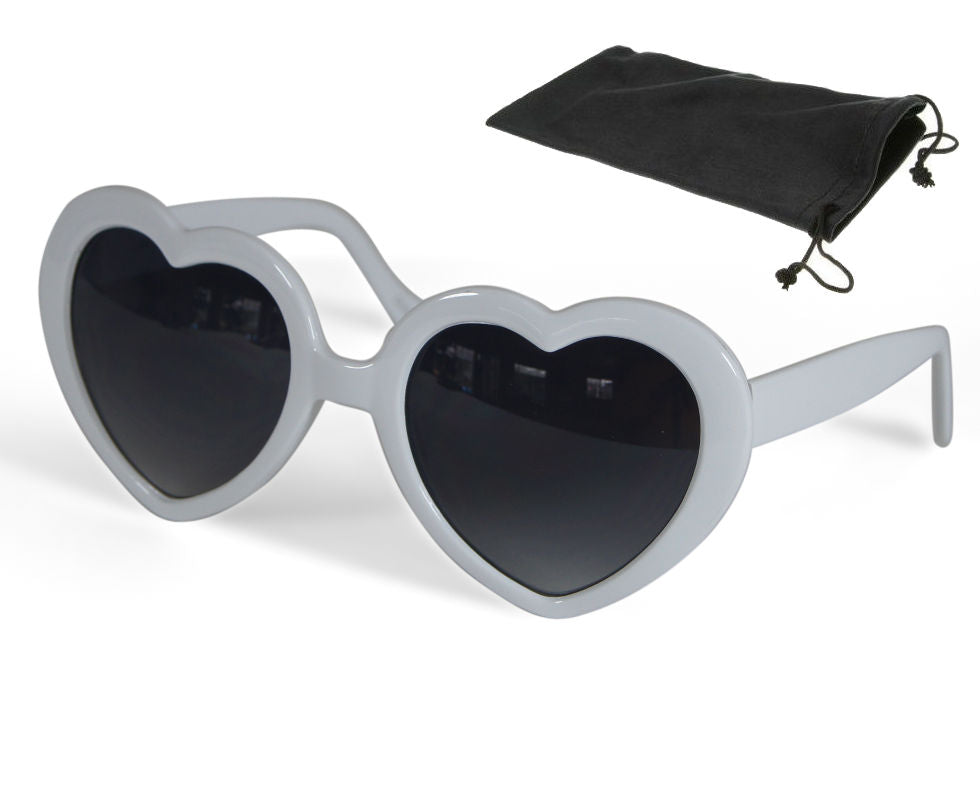 Blanca Large Oversized Heart Shaped Sunglasses Fashion Eyewear