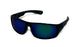 Walter Mirrored Wrap Retro Colored Horn Rimmed Sunglasses 9618