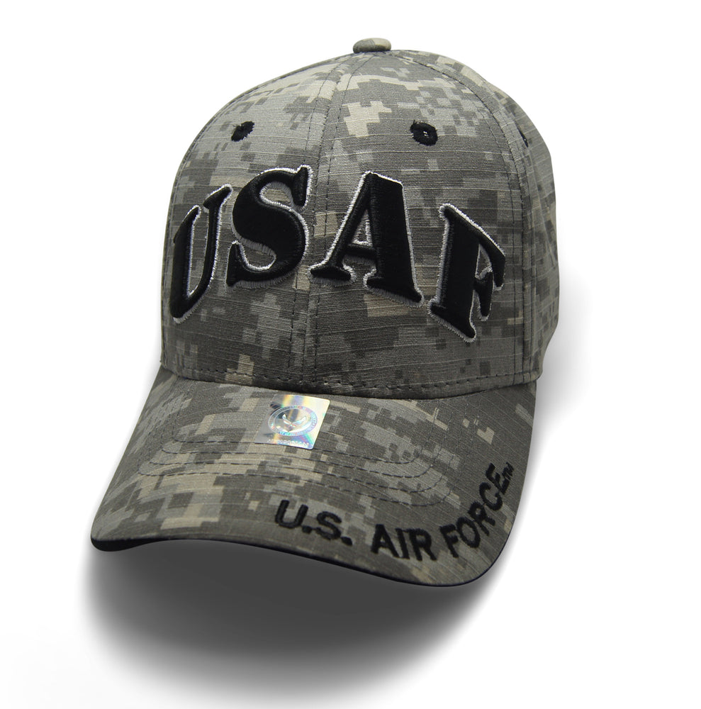 Official Licensed  AIRFORCE USAF Cap/Hat Embroidered DIGI/BLACK