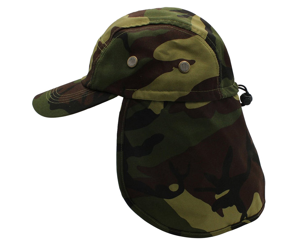 Camping Boonie Fishing Ear Flap Sun Neck Cover Cap
