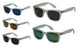Online Store for  Men's Horn Rimmed Beach Flash Color Mirror Lens Eyewear in reddigits.com