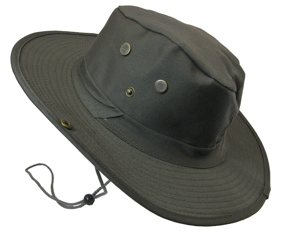 Boonie Bush Outdoor Fishing Hiking Hunting Boating Snap Brim Hat OLIVE