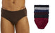 Knocker Men's Cotton Solid or Striped Bikini Briefs (12-Pack)