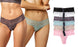 Blanca Women's Lace-Waist Thong Panties (6-Pack) 7980